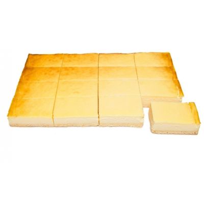 French cottage cheese cake, frozen, (16 units), 2 kg